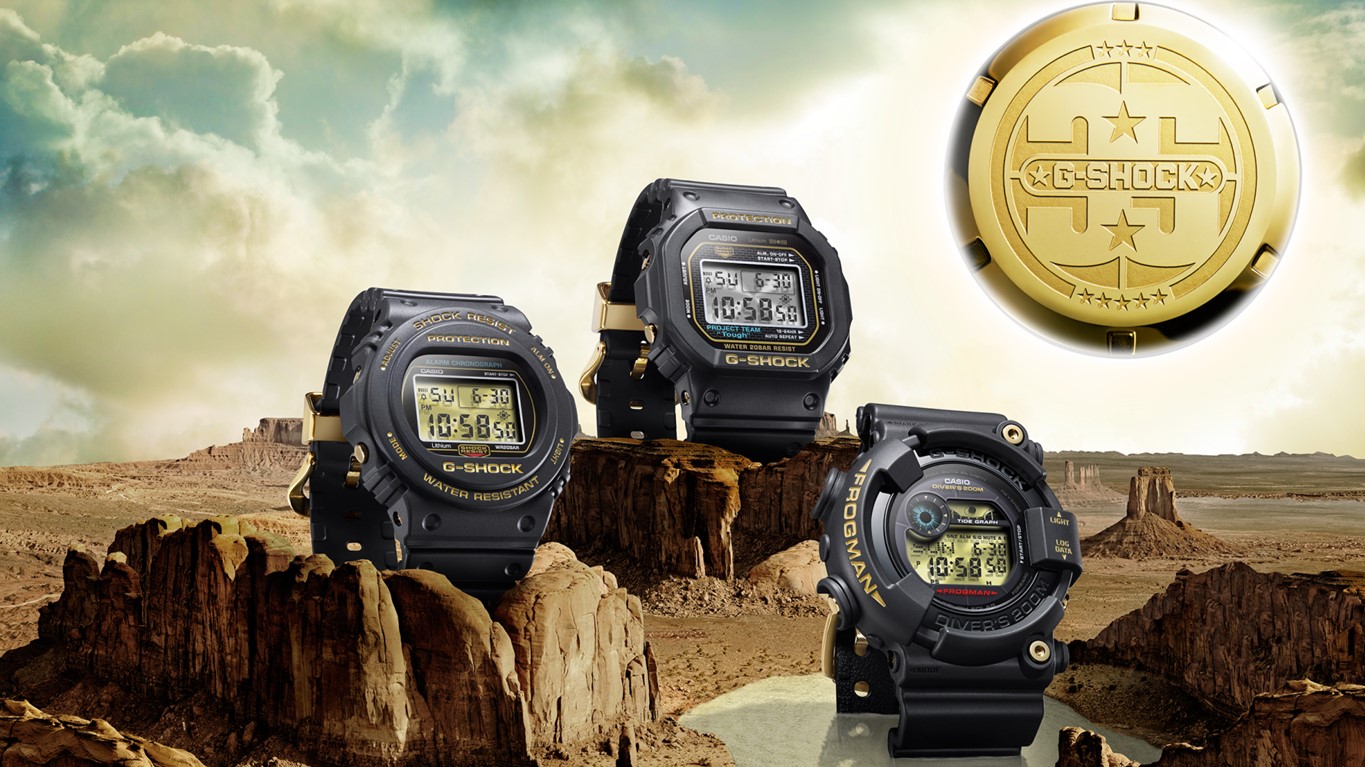 g shock watches in csd canteen