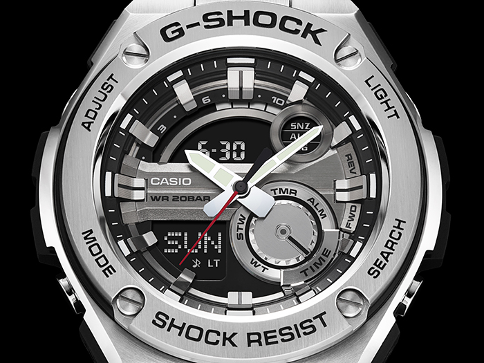 Casio G-SHOCK G-STEEL 腕時計 GST-210D-1AJF - 腕時計(デジタル)