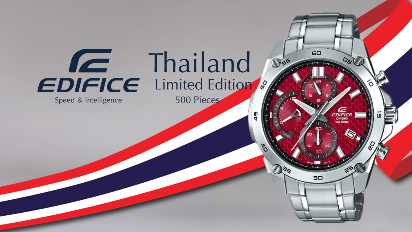 Limited Edition EDIFICE Thailand Limited | CASIO WATCHES ...