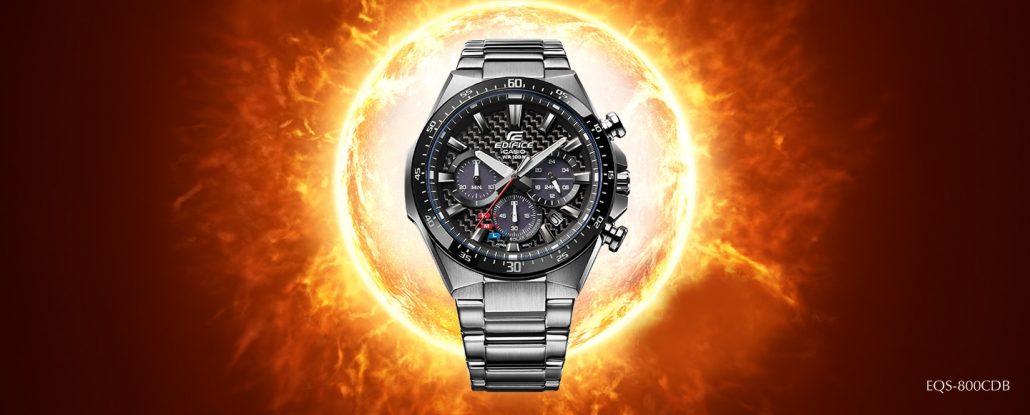 EDIFICE EQS 800 Series Solar powered Chronograph CASIO WATCHES THAILAND